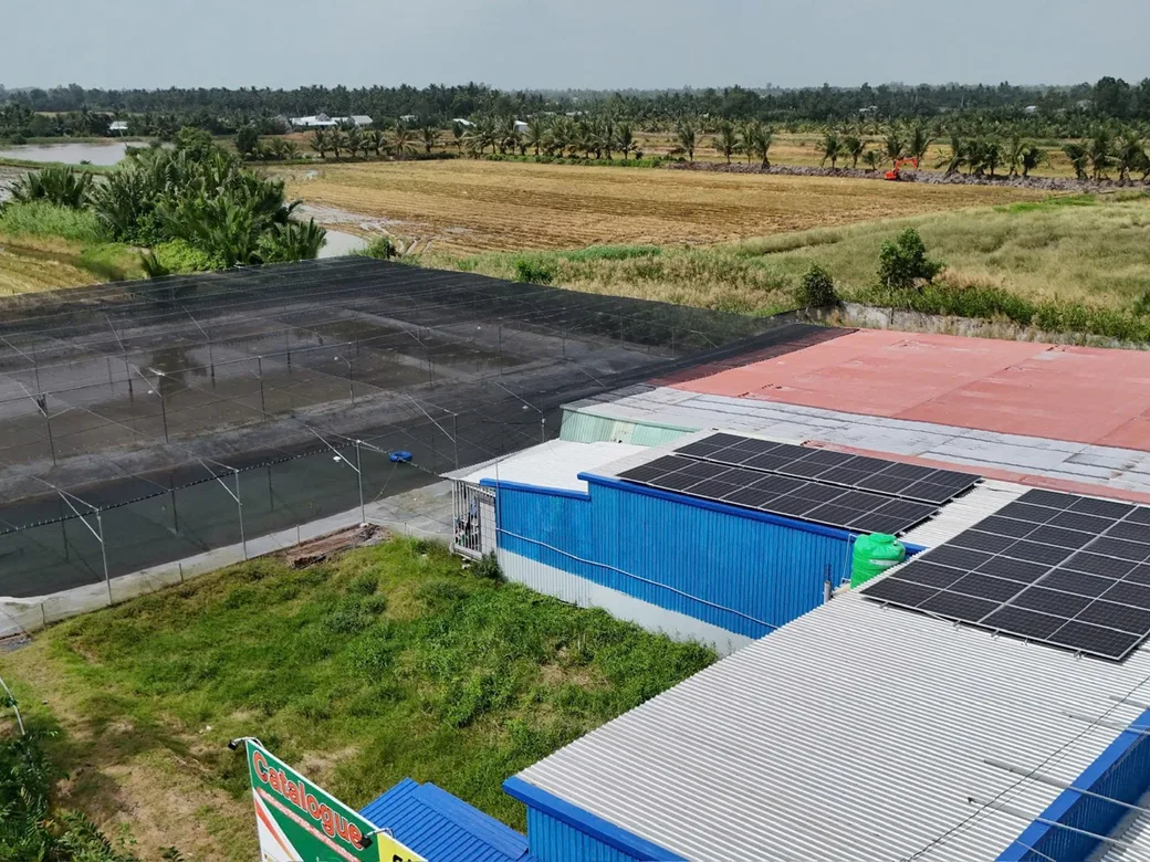 Công trình điện mặt trời Lê Hoàng Phong tại Kiên Giang