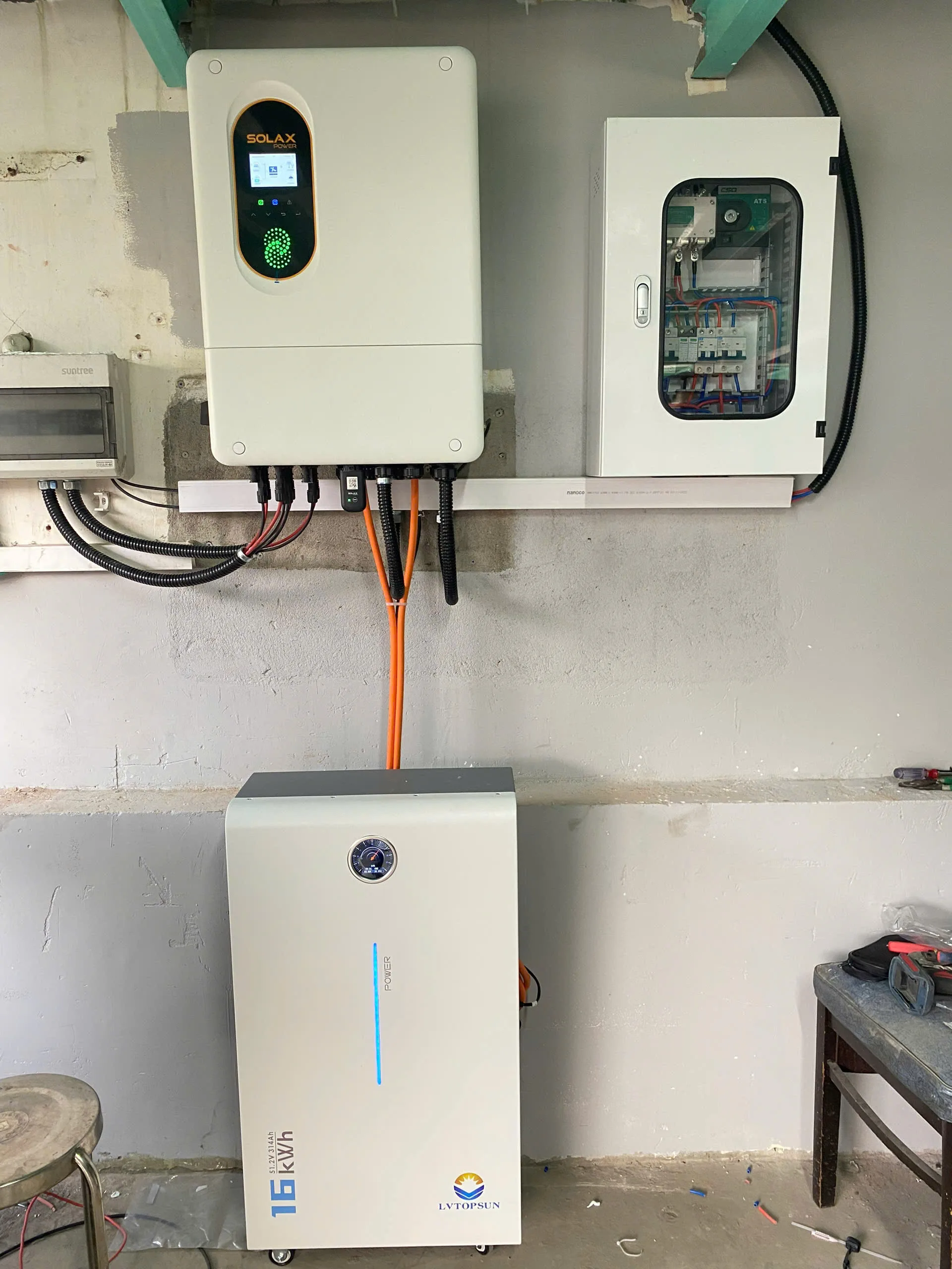 Công trình điện mặt trời Lê Quang Thịnh tại Quận 9, TP.HCM