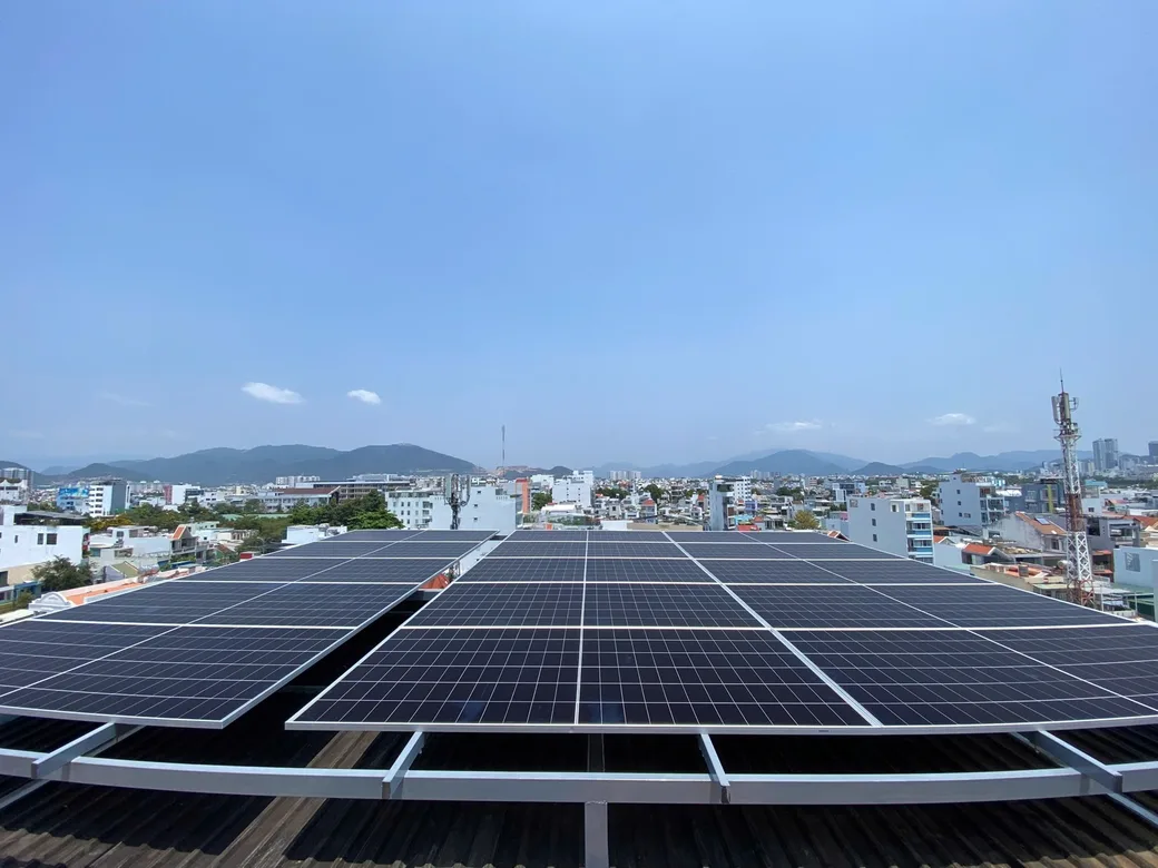 Công trình điện mặt trời Nguyễn Thị Thanh Hải tại P. Phước Hòa, Nha Trang, Khánh Hòa